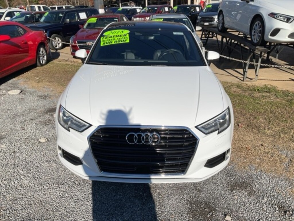 Used 2018 Audi A3 For Sale at Lowery Brothers Motors VIN