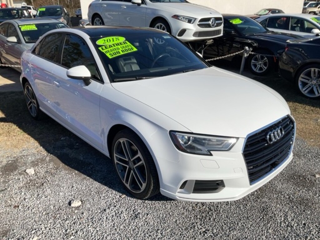 Used 2018 Audi A3 For Sale at Lowery Brothers Motors VIN