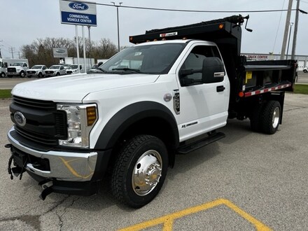 2019 Ford F-550 Chassis XL 11ft Dump with Plow