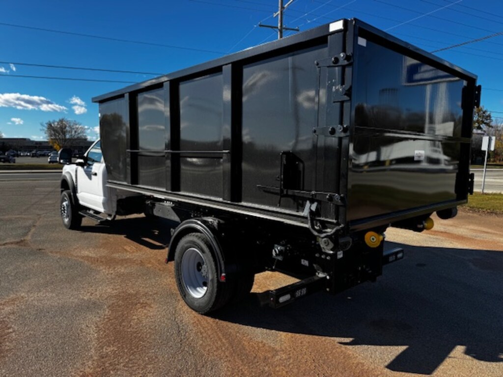 New 2025 Ford F-600 XL 14' Dumpster on Switch & Go Dump Truck