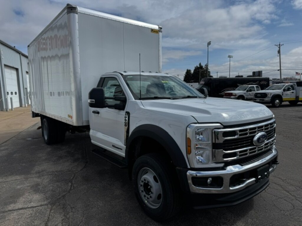New 2026 Ford 16' Dry Van with Liftgate F-600 XL DRY VAN