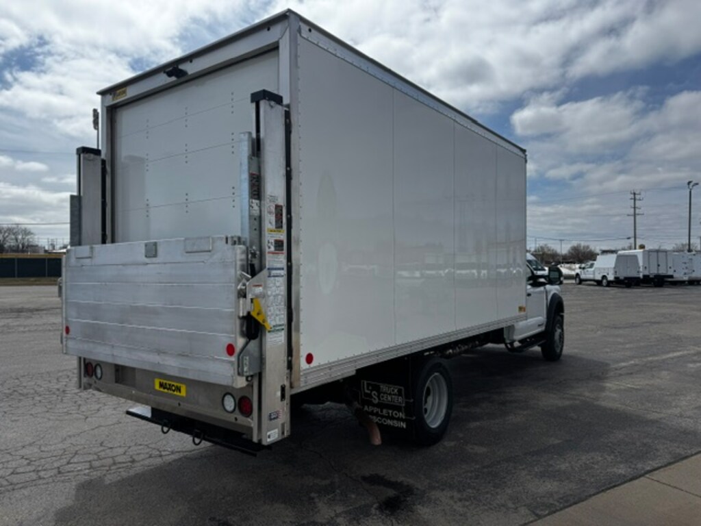 New 2026 Ford 16' Dry Van with Liftgate F-600 XL DRY VAN