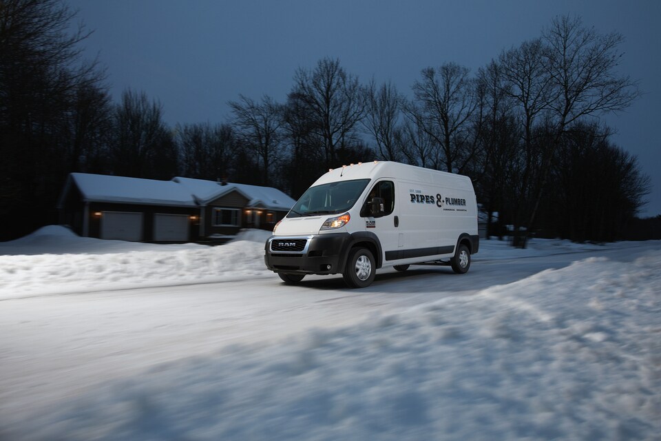 New Ram ProMaster Driving in New Paltz, New York