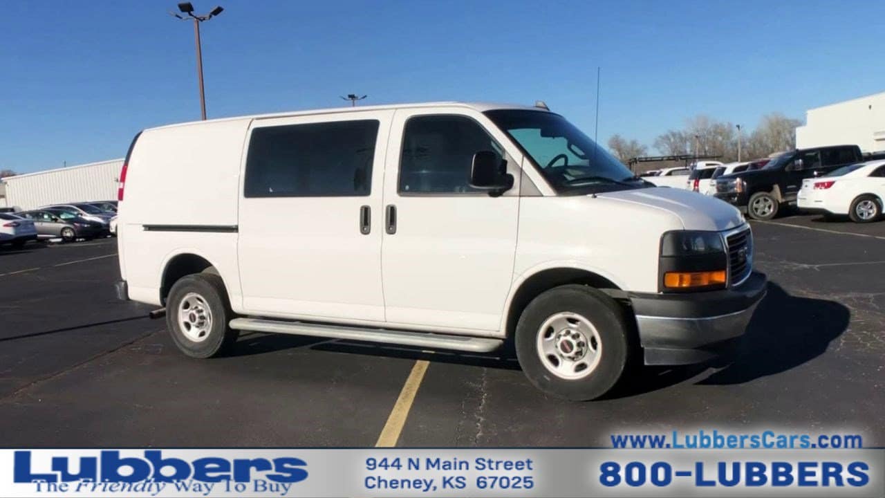 Used 2021 GMC Savana Cargo Work Van with VIN 1GTW7AFPXM1269090 for sale in Cheney, KS