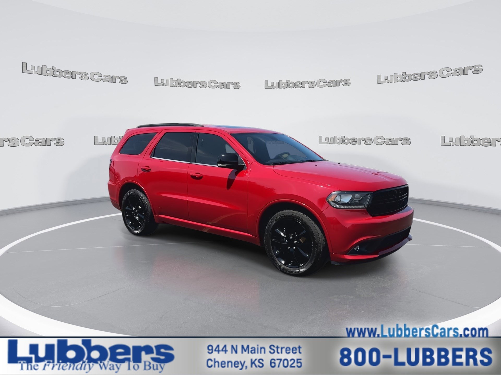 Used 2017 Dodge Durango GT with VIN 1C4RDHDG1HC953683 for sale in Cheney, KS