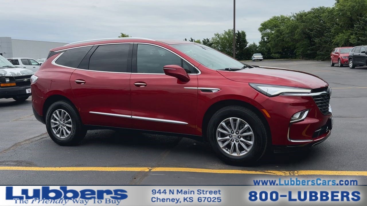 Used 2024 Buick Enclave Premium with VIN 5GAEVBKW9RJ125866 for sale in Cheney, KS