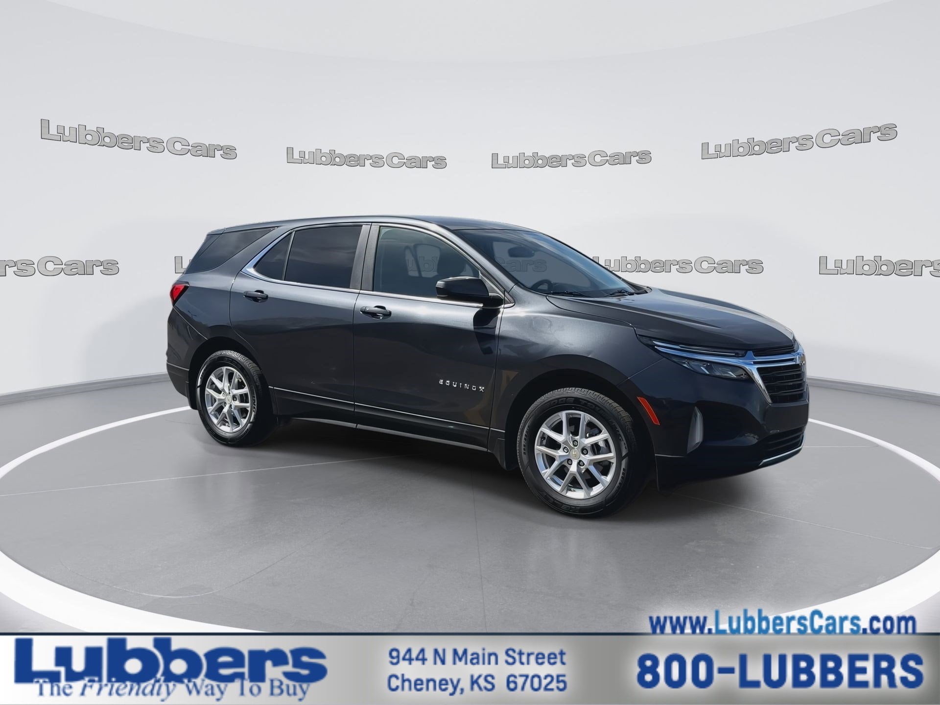 Used 2023 Chevrolet Equinox LT with VIN 3GNAXTEG5PS119180 for sale in Cheney, KS