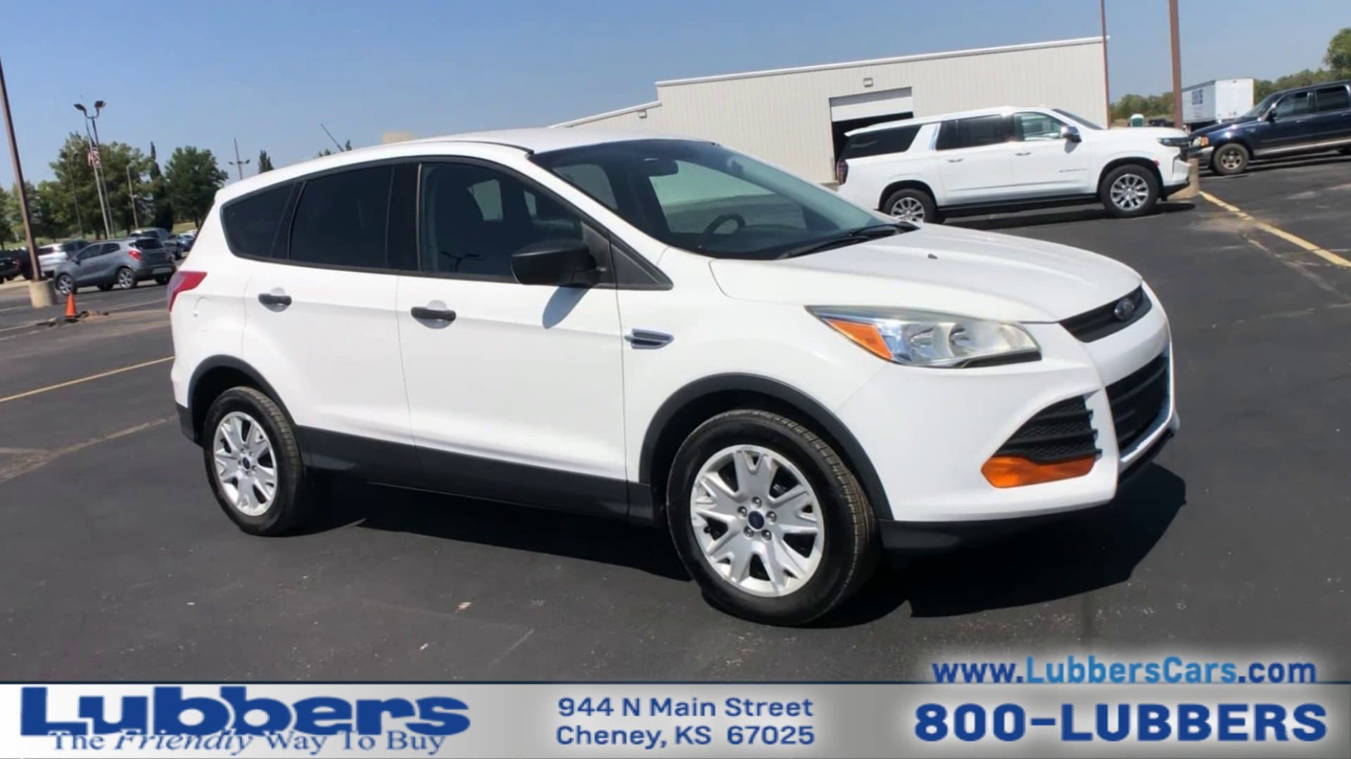 Used 2016 Ford Escape S with VIN 1FMCU0F79GUC83762 for sale in Cheney, KS