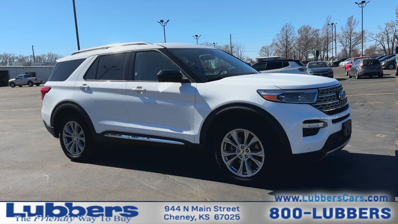 Used 2023 Ford Explorer Limited with VIN 1FMSK8FH6PGA19132 for sale in Cheney, KS