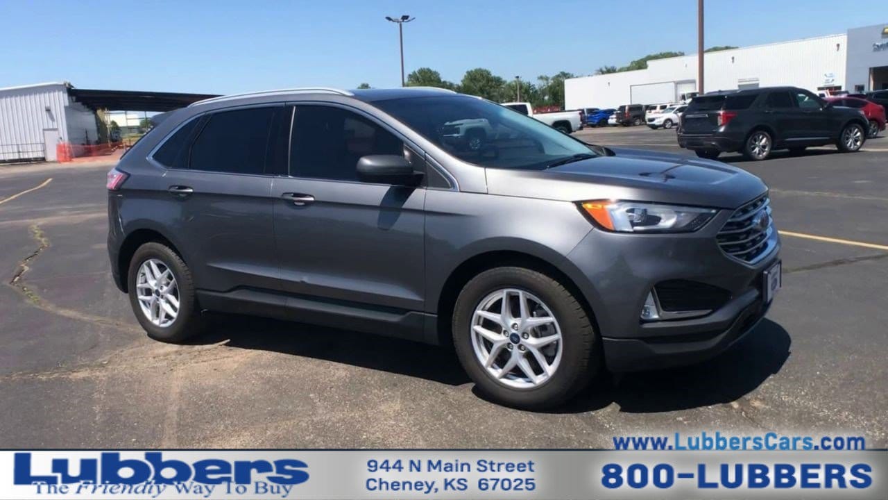 Used 2021 Ford Edge SEL with VIN 2FMPK4J91MBA07102 for sale in Cheney, KS