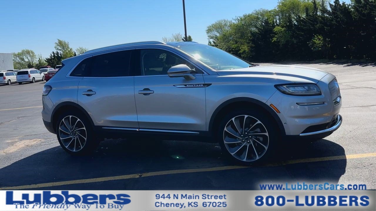 Used 2021 Lincoln Nautilus Reserve with VIN 2LMPJ8K91MBL08255 for sale in Cheney, KS