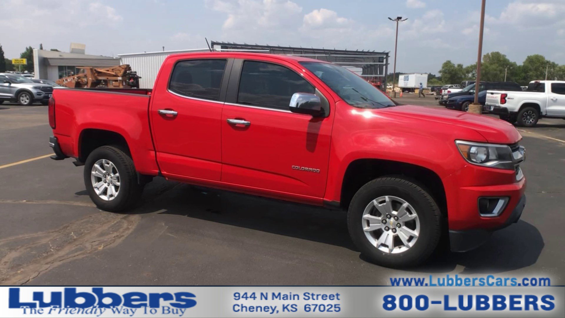 Used 2015 Chevrolet Colorado LT with VIN 1GCGSBEA5F1145740 for sale in Cheney, KS