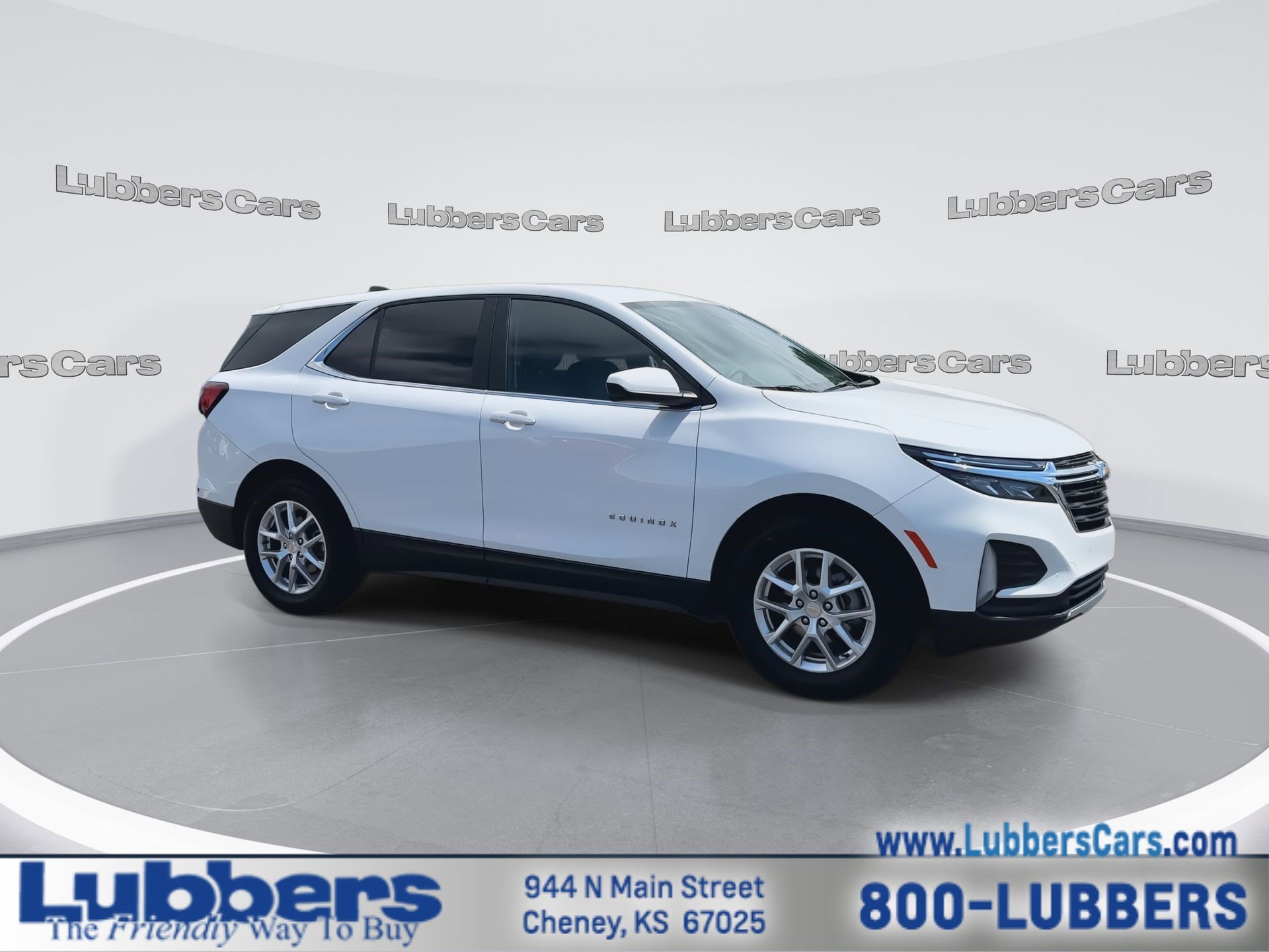 Used 2023 Chevrolet Equinox LT with VIN 3GNAXJEG3PL106961 for sale in Cheney, KS