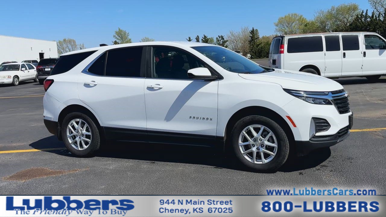 Used 2023 Chevrolet Equinox LT with VIN 3GNAXTEG4PS193366 for sale in Cheney, KS