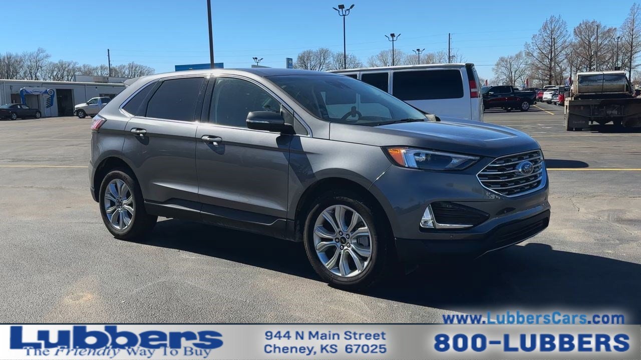 Used 2024 Ford Edge Titanium with VIN 2FMPK4K90RBA89121 for sale in Cheney, KS