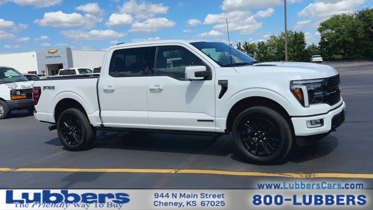 Used 2024 Ford F-150 Platinum with VIN 1FTFW7LD6RFB74648 for sale in Cheney, KS