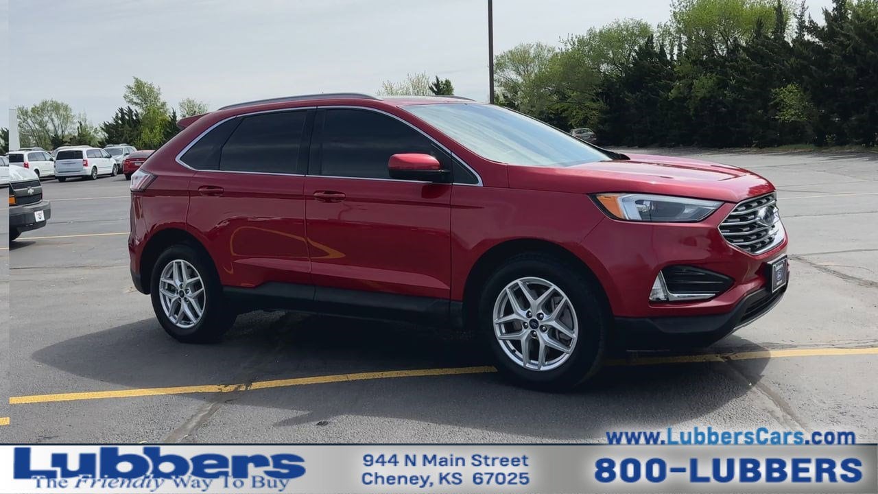 Used 2022 Ford Edge SEL with VIN 2FMPK4J9XNBA84763 for sale in Cheney, KS