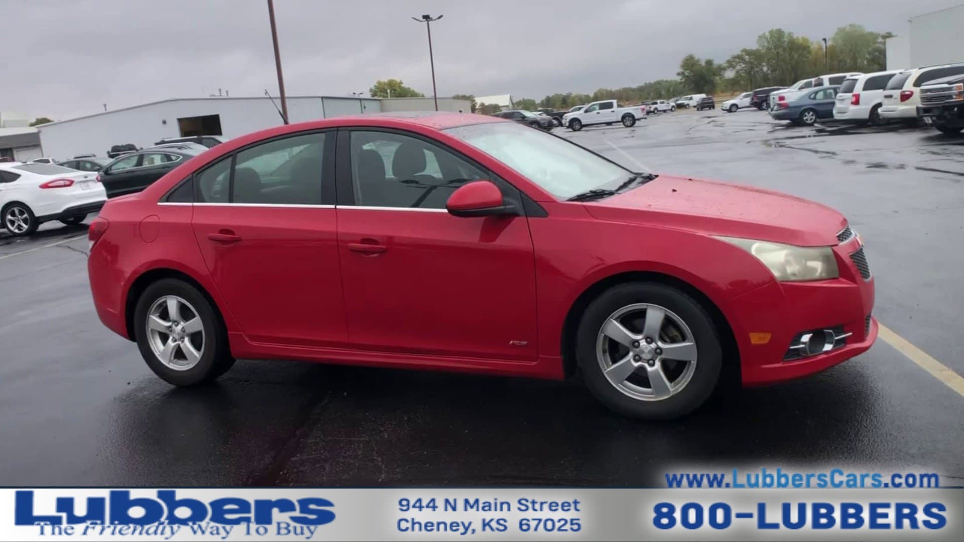 Used 2012 Chevrolet Cruze 1LT with VIN 1G1PF5SC1C7196584 for sale in Cheney, KS