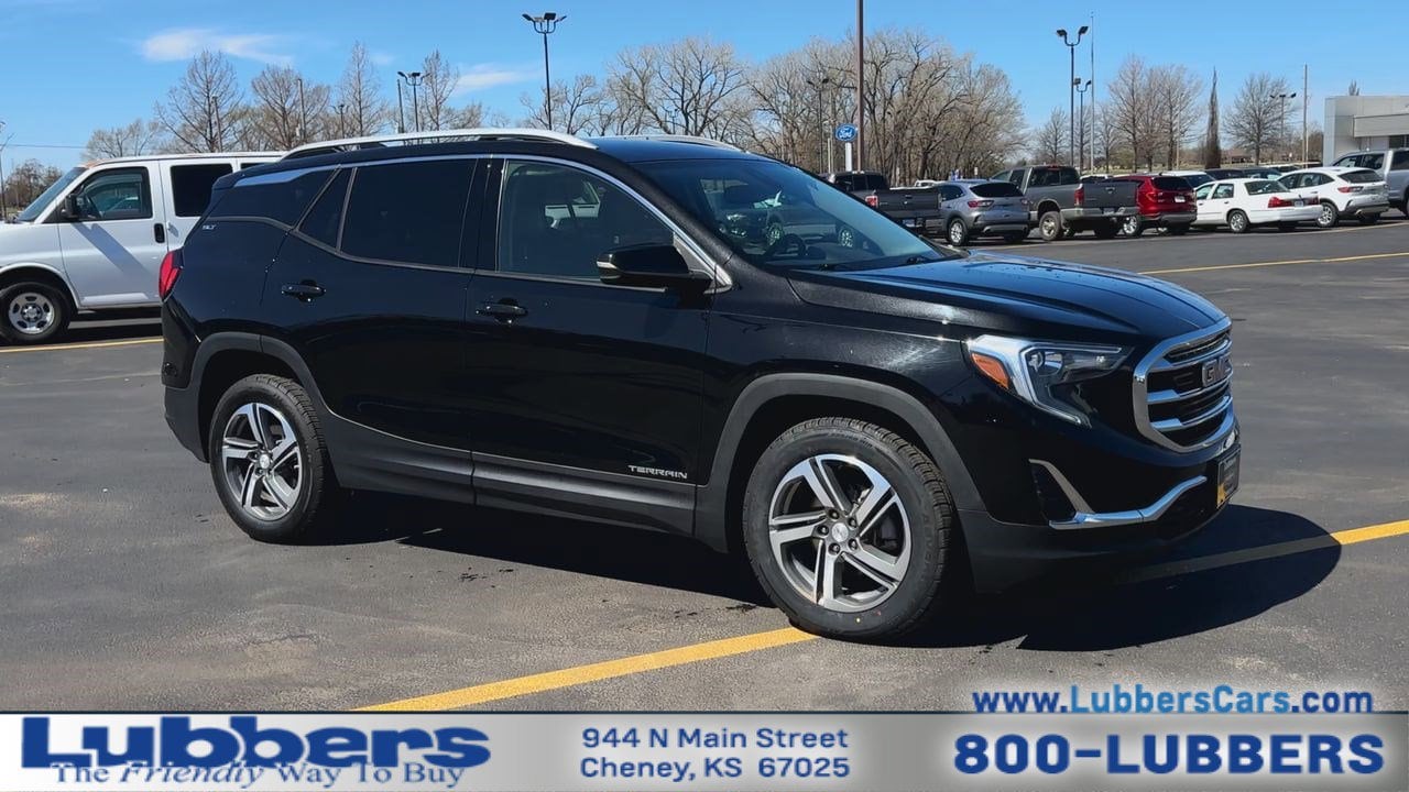 Used 2021 GMC Terrain SLT with VIN 3GKALVEV7ML300628 for sale in Cheney, KS