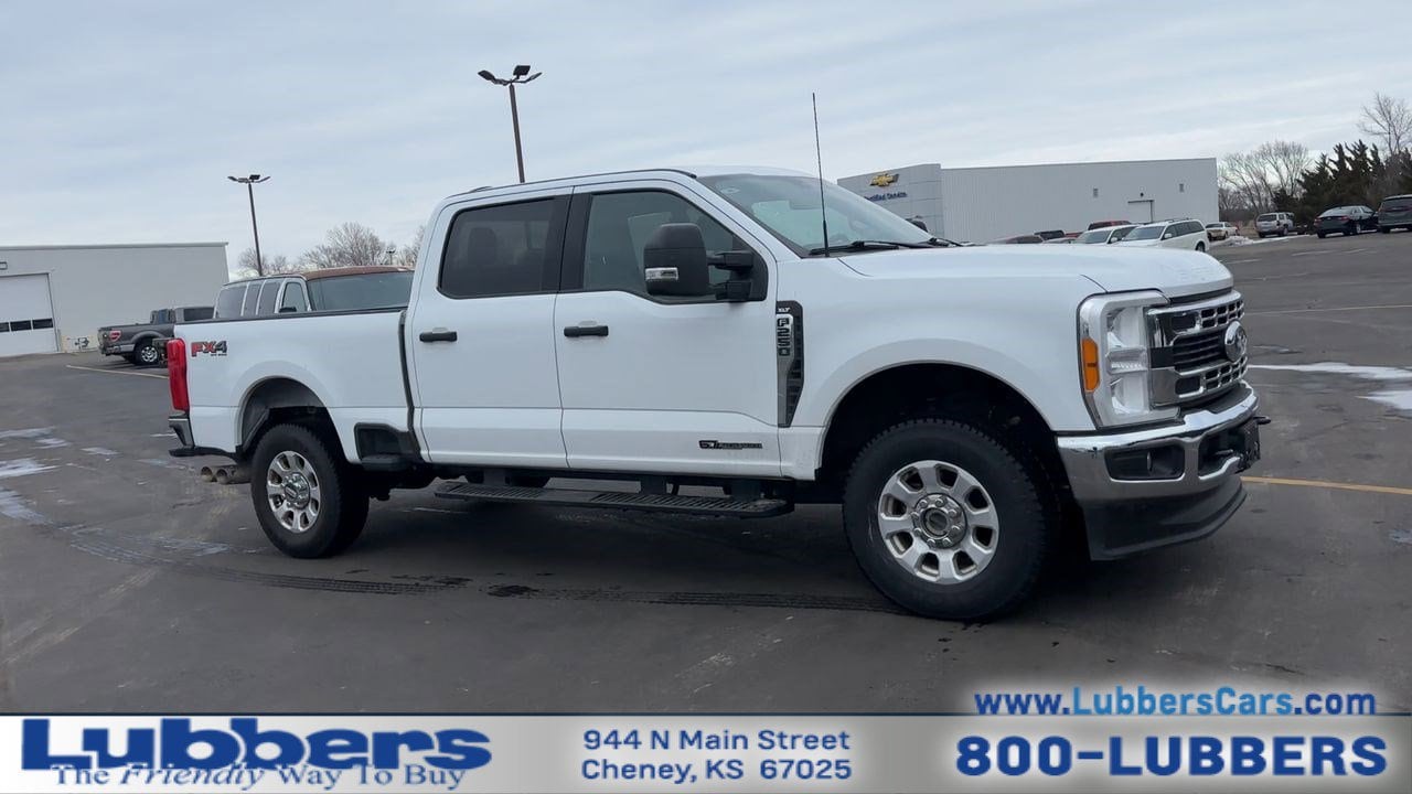Used 2023 Ford F-250 Super Duty XLT with VIN 1FT7W2BT5PEC35264 for sale in Cheney, KS