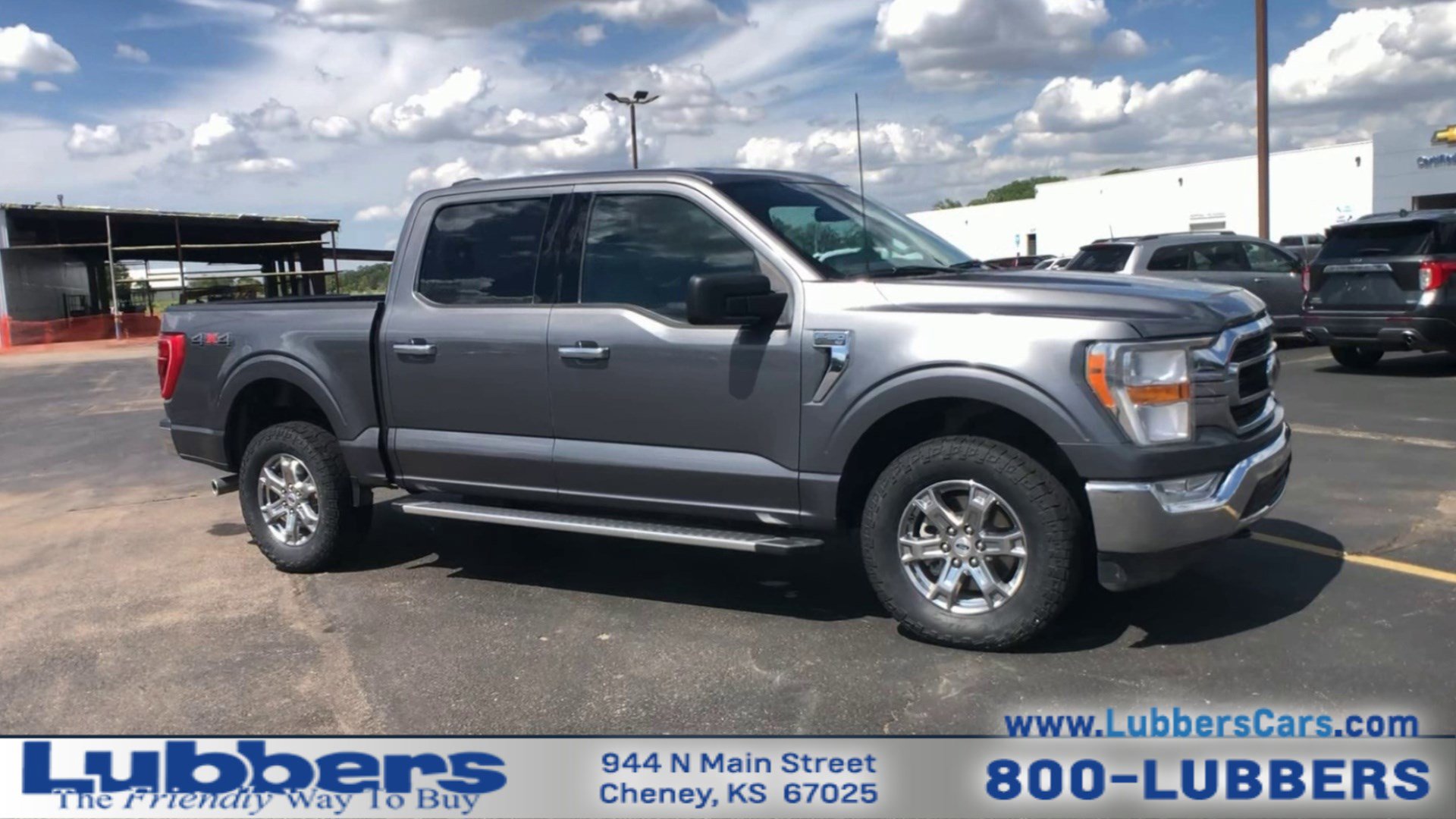 Used 2022 Ford F-150 XL with VIN 1FTFW1E58NKD11092 for sale in Cheney, KS