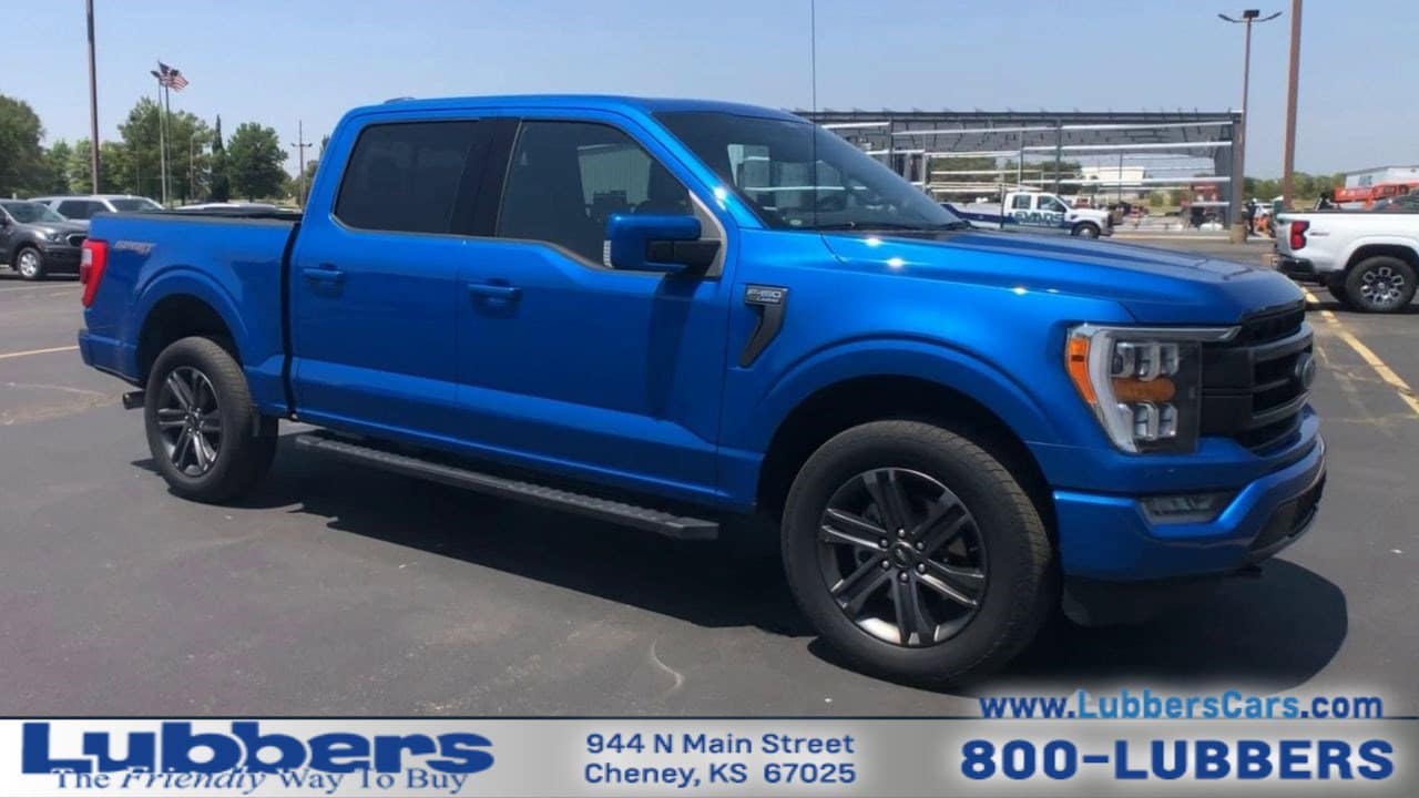 Used 2021 Ford F-150 Lariat with VIN 1FTFW1E80MFA05022 for sale in Cheney, KS