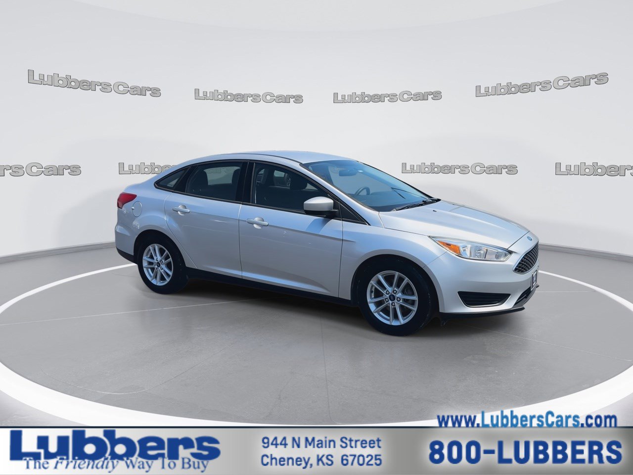 Used 2018 Ford Focus SE with VIN 1FADP3F20JL327544 for sale in Cheney, KS