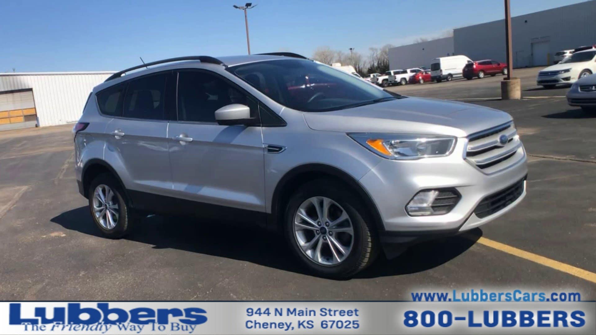 Used 2018 Ford Escape SE with VIN 1FMCU0GD7JUA82437 for sale in Cheney, KS