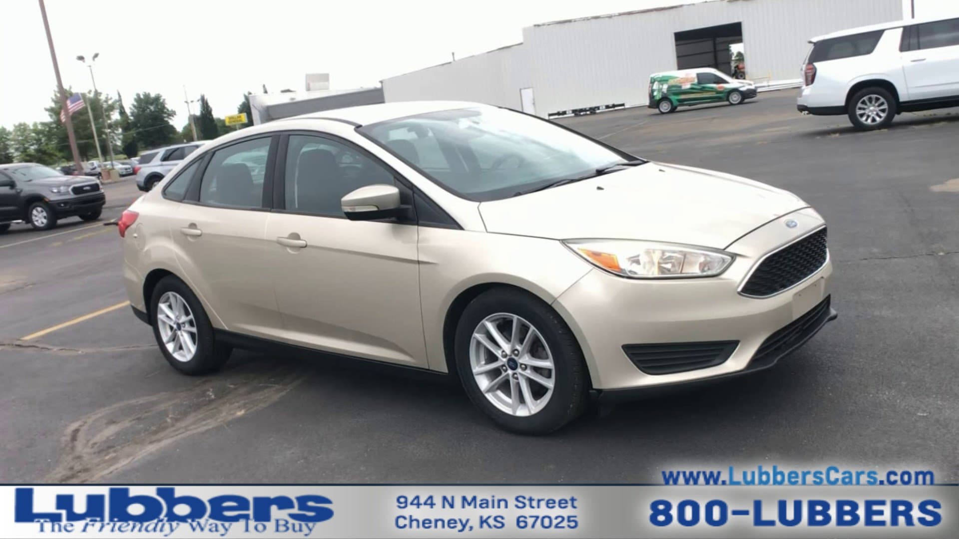 Used 2017 Ford Focus SE with VIN 1FADP3F21HL292071 for sale in Cheney, KS