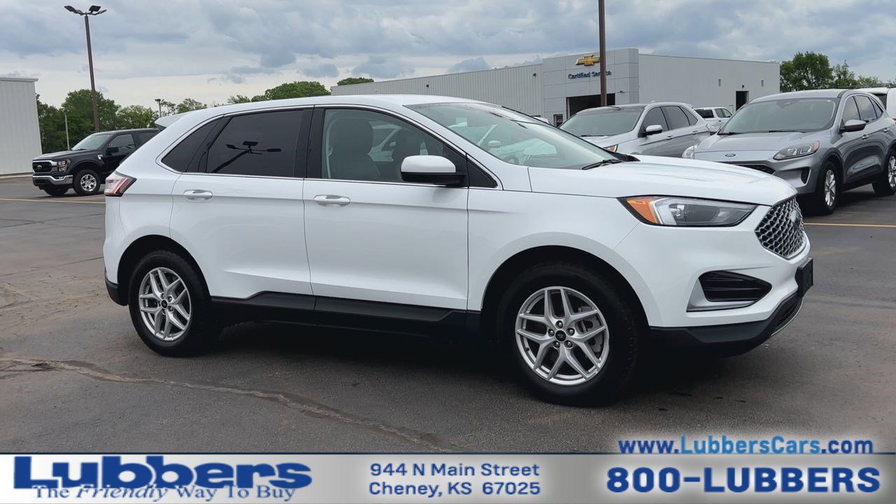 Used 2024 Ford Edge SEL with VIN 2FMPK4J90RBA76628 for sale in Cheney, KS
