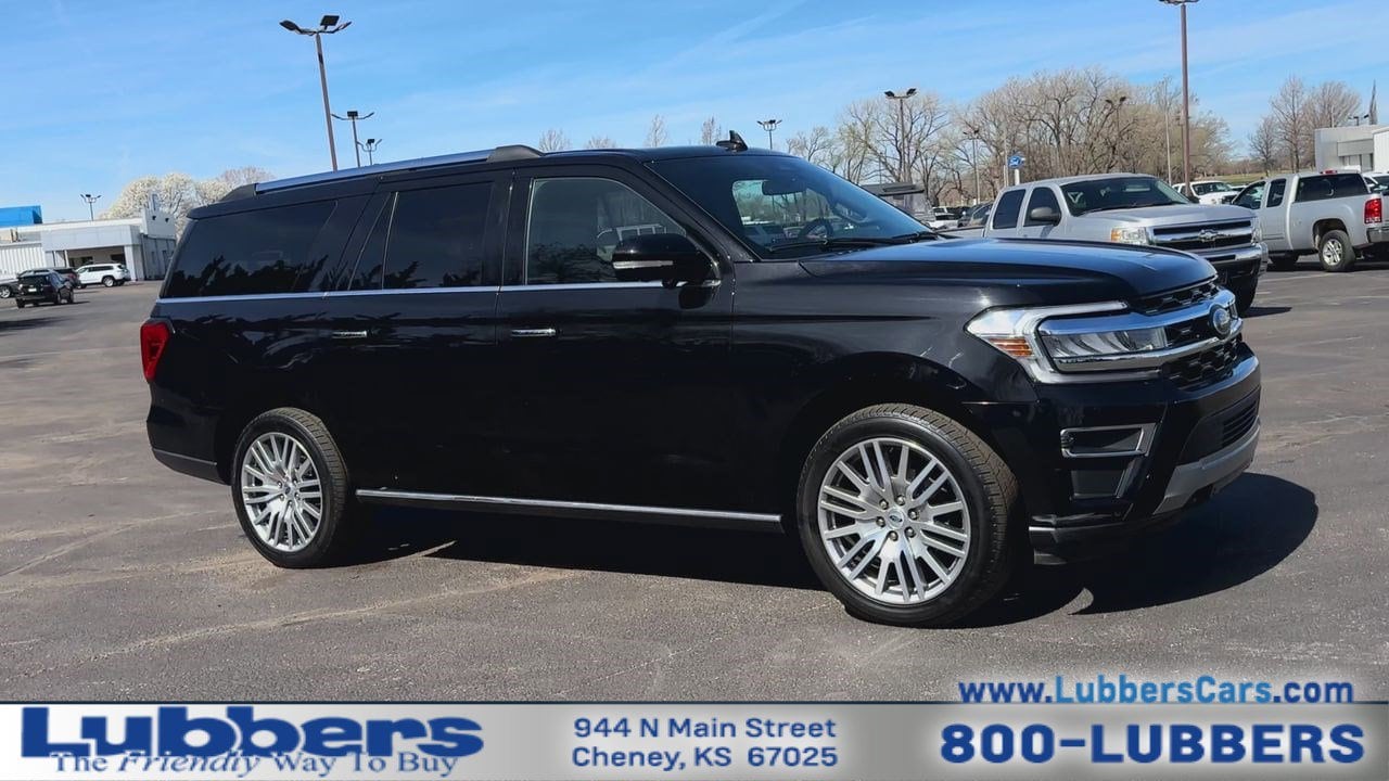 Used 2023 Ford Expedition Limited with VIN 1FMJK2A83PEA48342 for sale in Cheney, KS