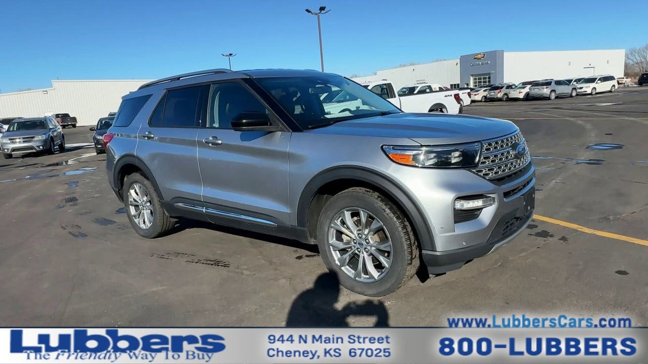 Used 2023 Ford Explorer Limited with VIN 1FMSK8FH4PGA56440 for sale in Cheney, KS