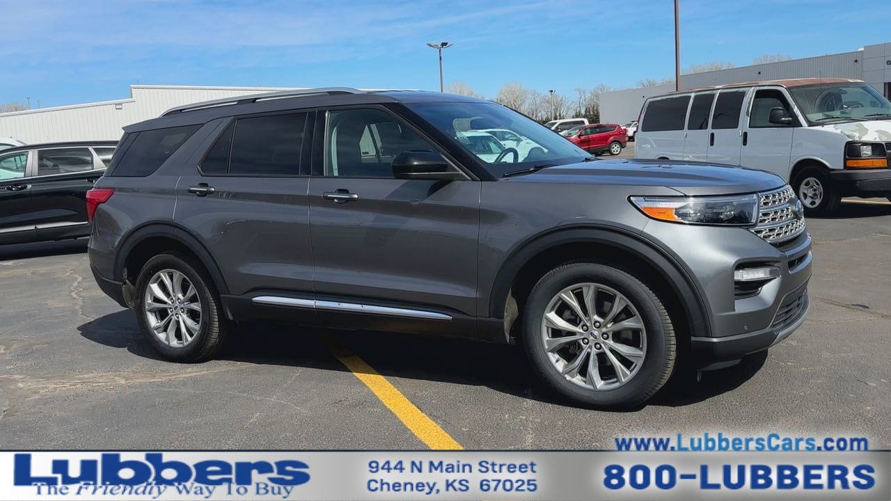 Used 2023 Ford Explorer Limited with VIN 1FMSK8FH0PGA60646 for sale in Cheney, KS