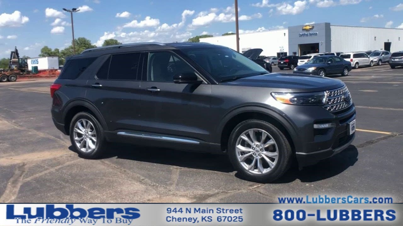 Used 2020 Ford Explorer Limited with VIN 1FMSK8FH8LGA27730 for sale in Cheney, KS