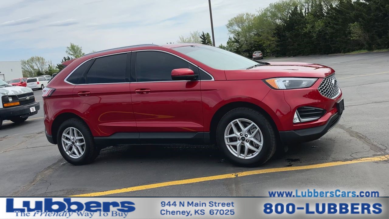 Used 2024 Ford Edge SEL with VIN 2FMPK4J94RBB17746 for sale in Cheney, KS