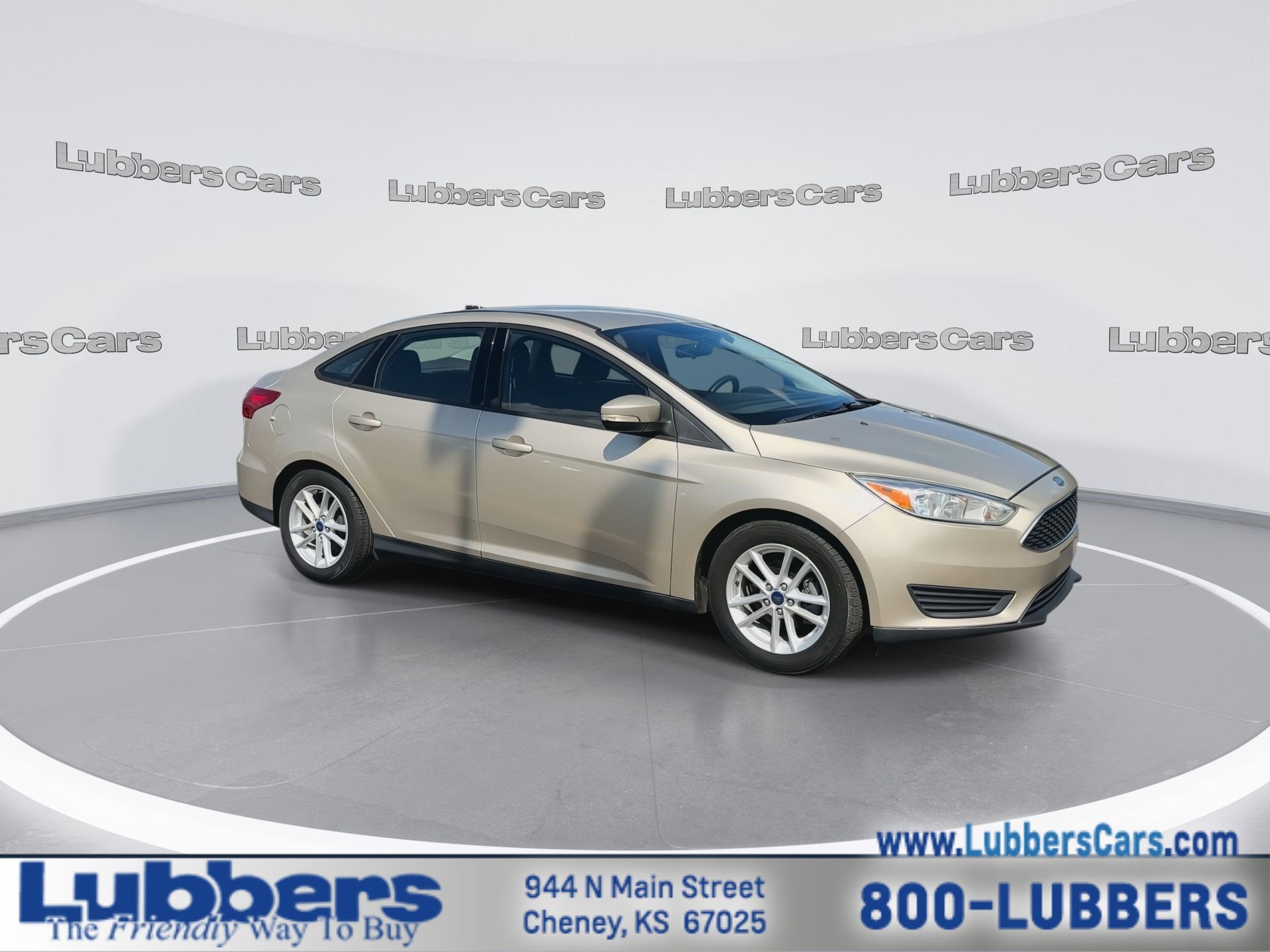 Used 2017 Ford Focus SE with VIN 1FADP3F25HL304836 for sale in Cheney, KS