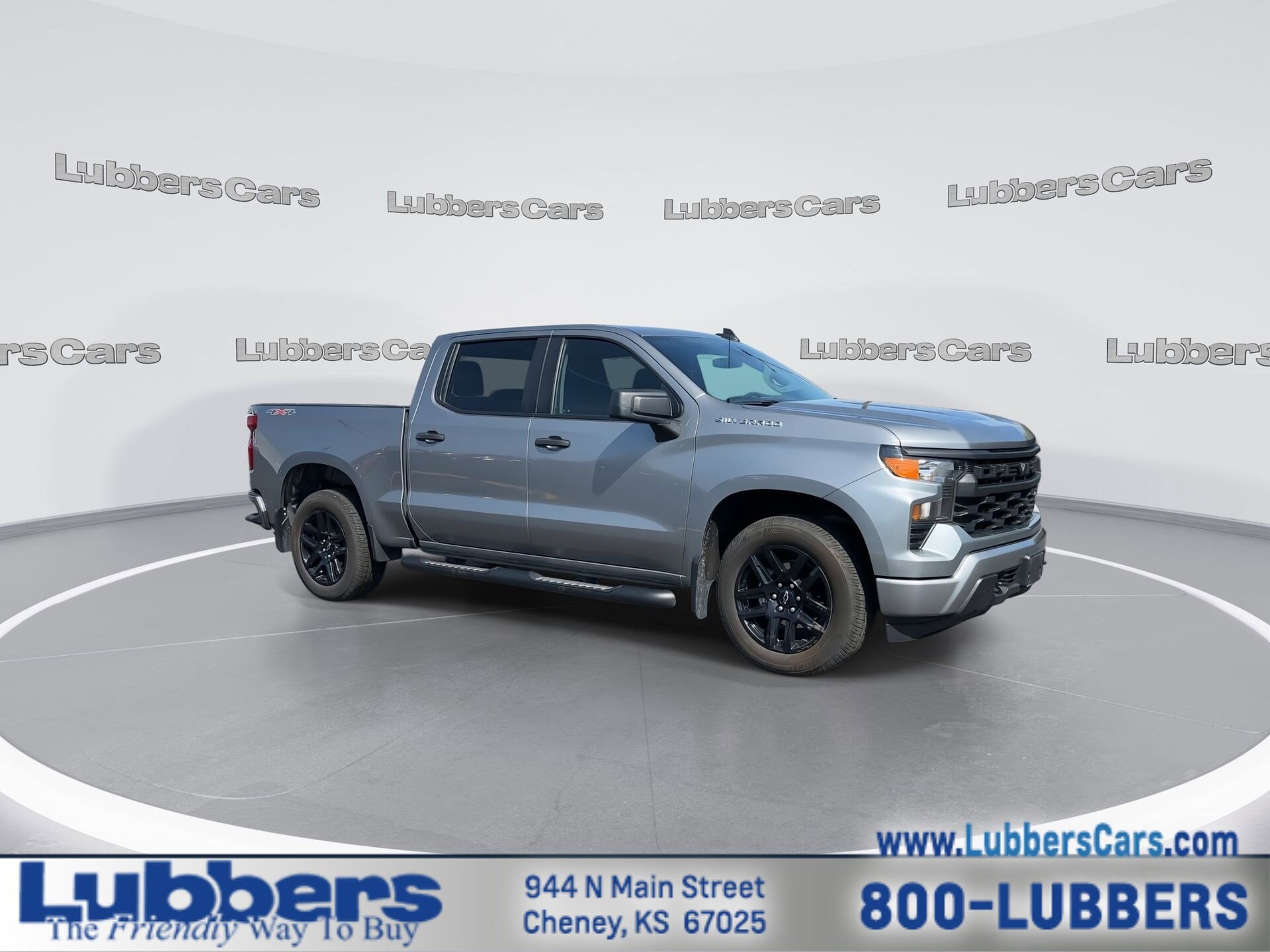 Used 2023 Chevrolet Silverado 1500 Custom with VIN 1GCPDBEK4PZ168285 for sale in Cheney, KS