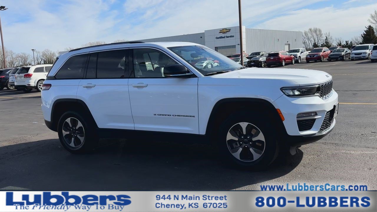 Used 2023 Jeep Grand Cherokee 4xe with VIN 1C4RJYB65PC626205 for sale in Cheney, KS