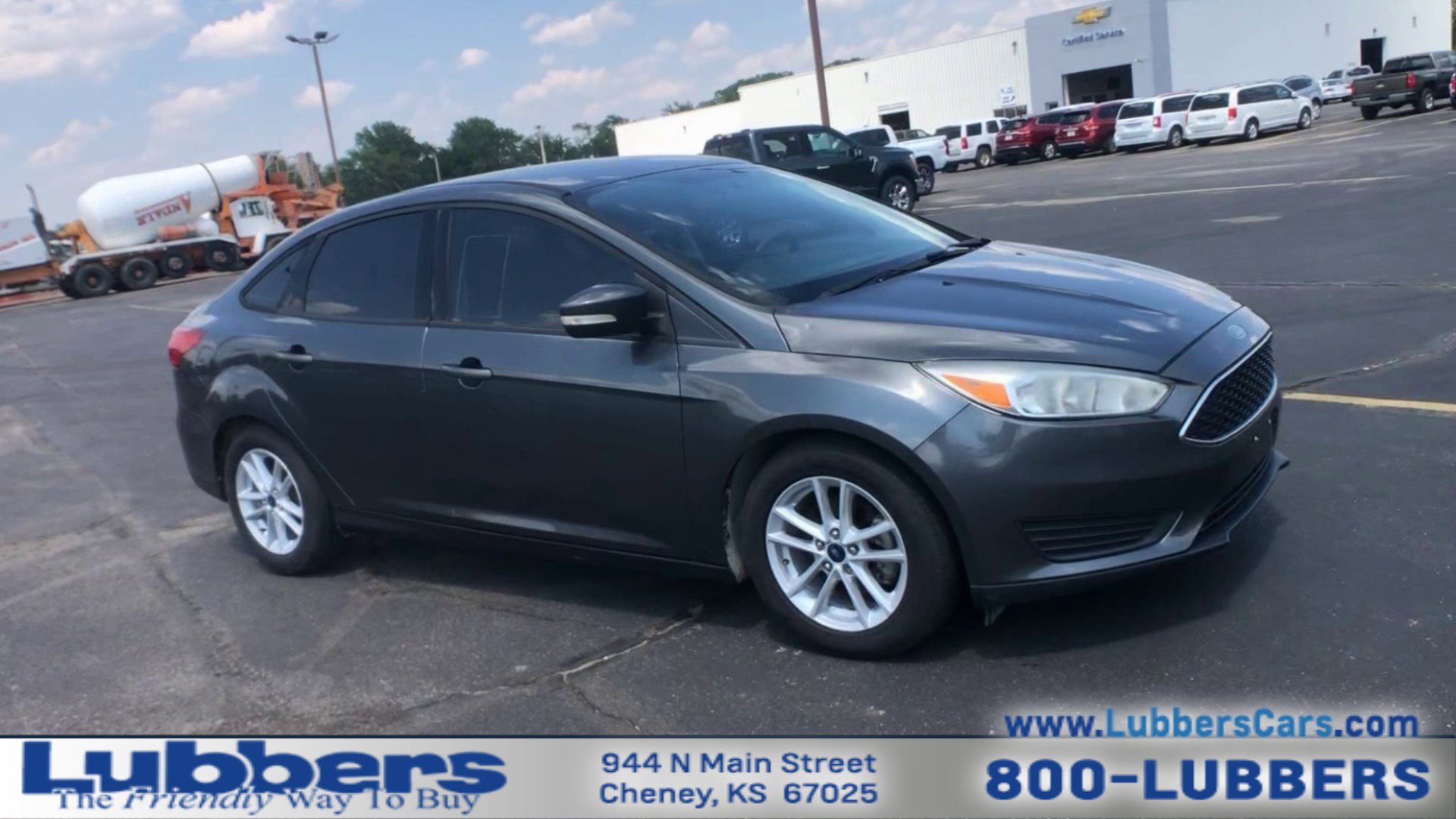 Used 2017 Ford Focus SE with VIN 1FADP3F28HL270651 for sale in Cheney, KS