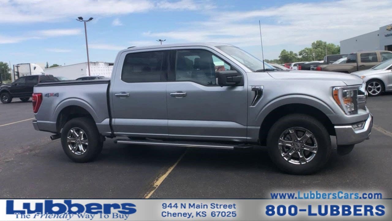 Used 2022 Ford F-150 XLT with VIN 1FTFW1E86NKE90730 for sale in Cheney, KS