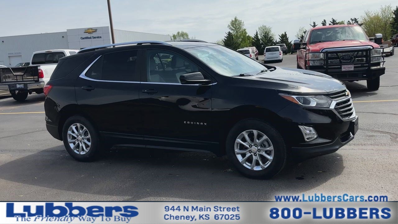 Used 2021 Chevrolet Equinox LT with VIN 2GNAXUEVXM6123031 for sale in Cheney, KS