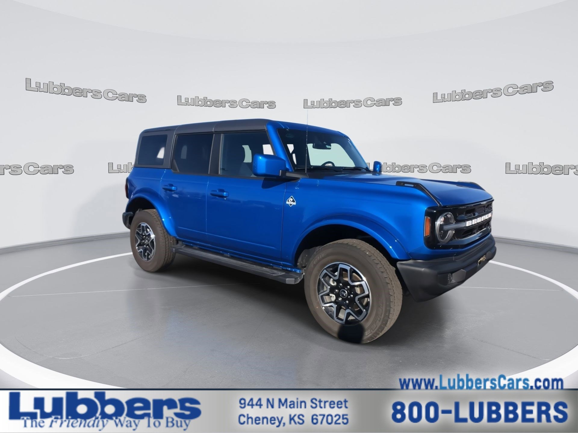 Used 2024 Ford Bronco 4-Door Outer Banks with VIN 1FMDE8BH8RLA10612 for sale in Cheney, KS