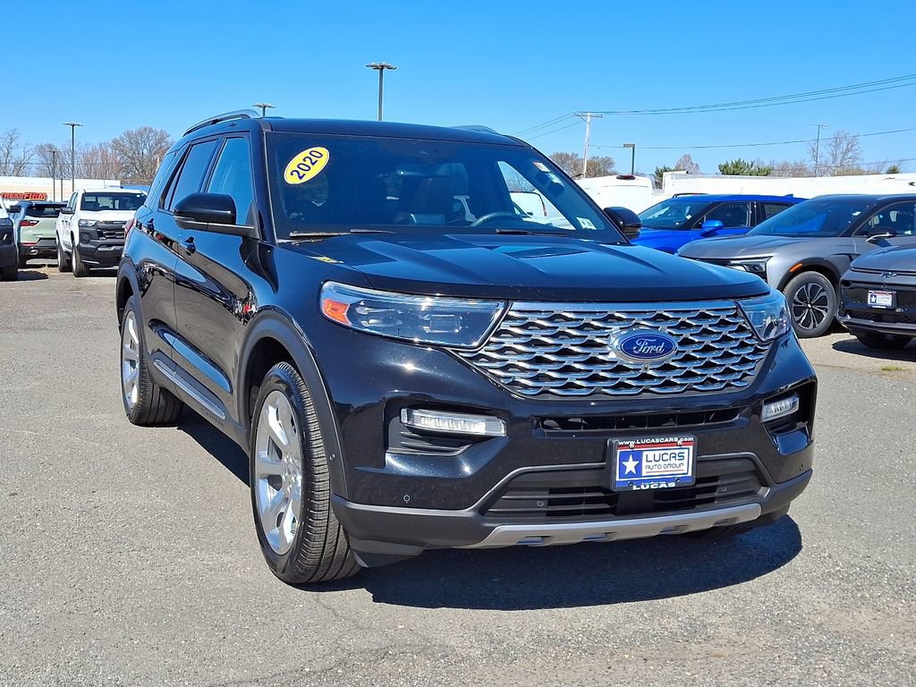 Used 2020 Ford Explorer Platinum with VIN 1FM5K8HC8LGA09002 for sale in Lumberton, NJ
