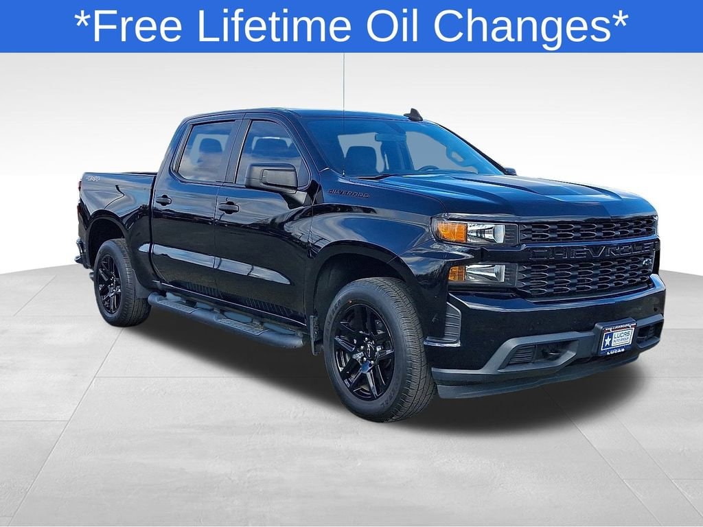 Used 2021 Chevrolet Silverado 1500 Custom Truck Crew Cab