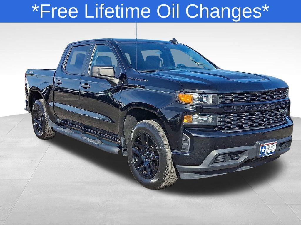 Used 2022 Chevrolet Silverado 1500 LTD Custom Truck Crew Cab