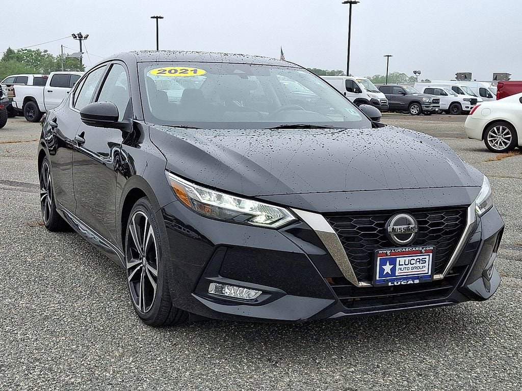 Used 2021 Nissan Sentra SR with VIN 3N1AB8DVXMY262013 for sale in Lumberton, NJ