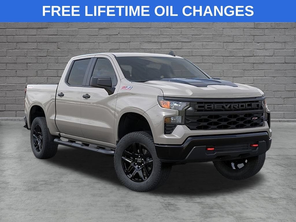 New 2026 Chevrolet Silverado 1500 Custom Trail Boss Truck