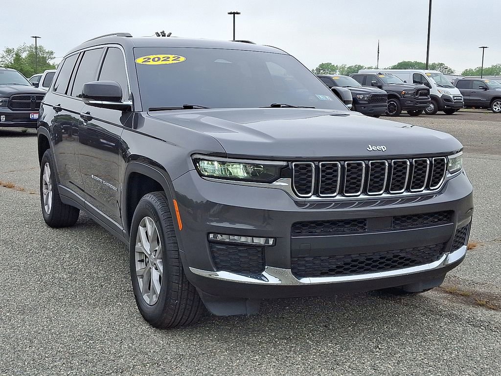 Used 2022 Jeep Grand Cherokee L Limited with VIN 1C4RJKBG4N8595776 for sale in Lumberton, NJ