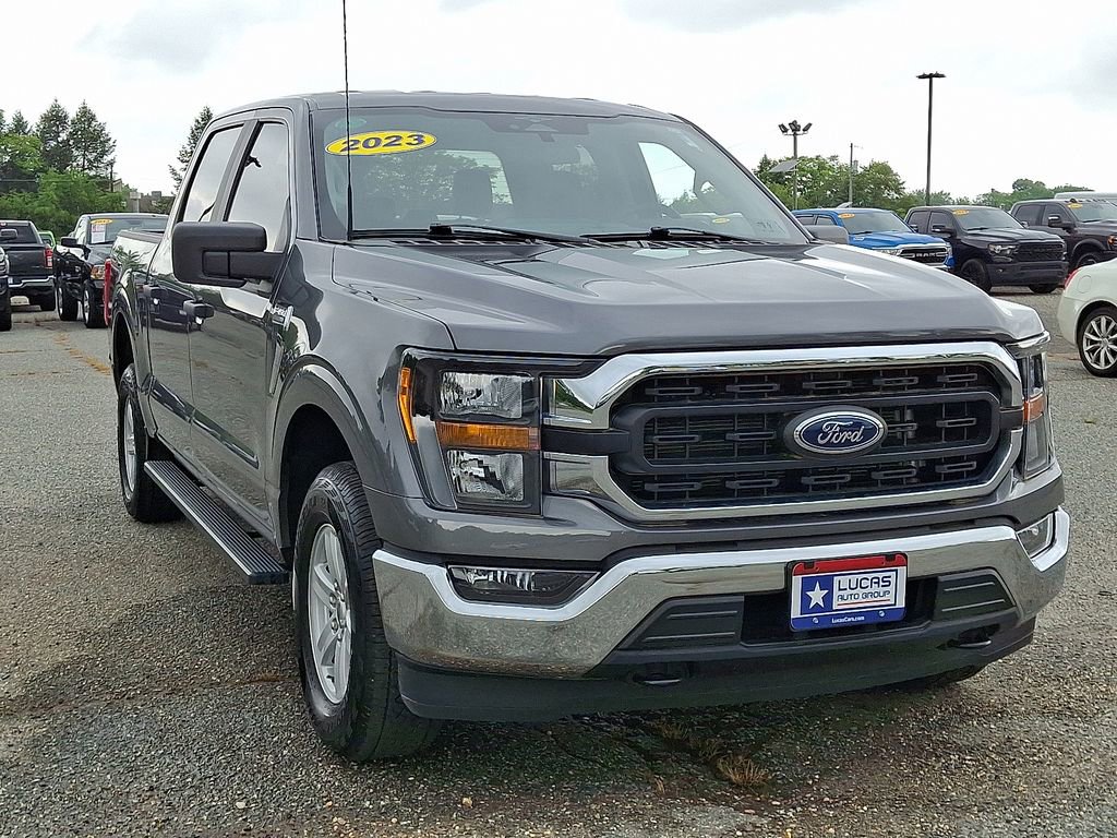 Used 2023 Ford F-150 XLT with VIN 1FTEW1EP0PFB11574 for sale in Lumberton, NJ