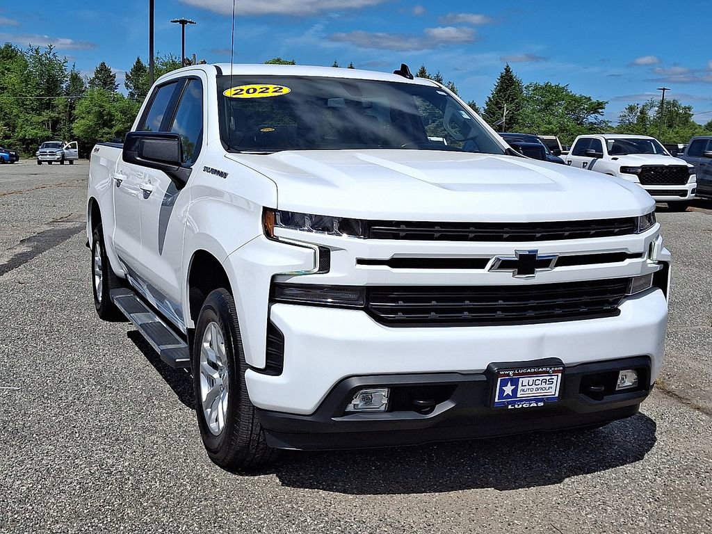 Used 2022 Chevrolet Silverado 1500 Limited RST with VIN 1GCUYEED4NZ117862 for sale in Lumberton, NJ